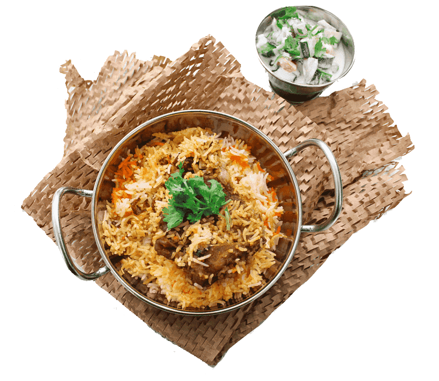 Signature Biryani dish at Foodistaan